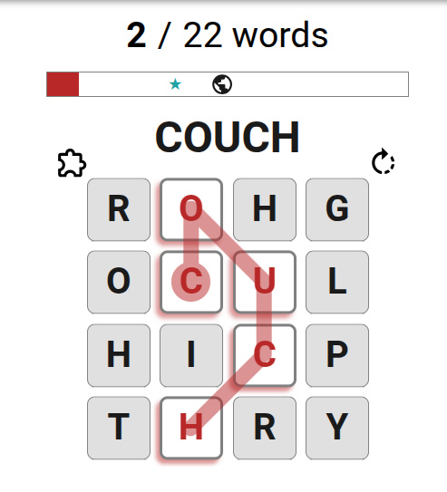 Form words